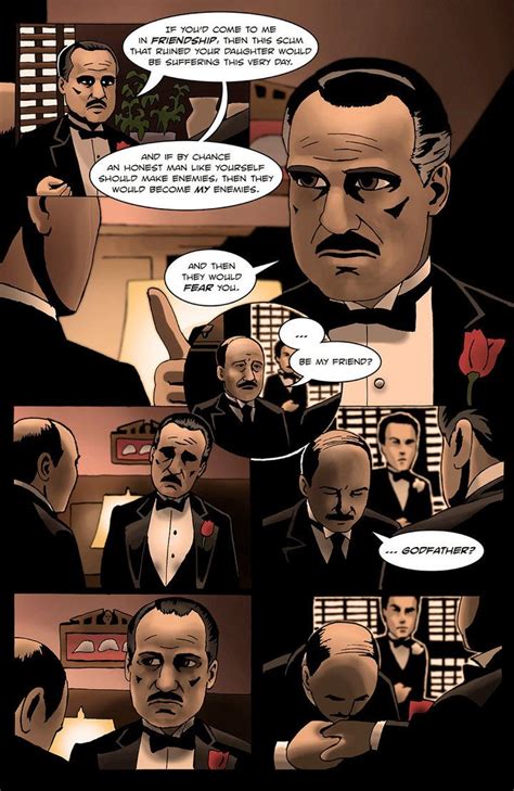 The Godfather Cartoons and Comics .